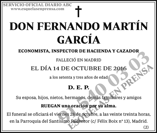 Fernando Martín García